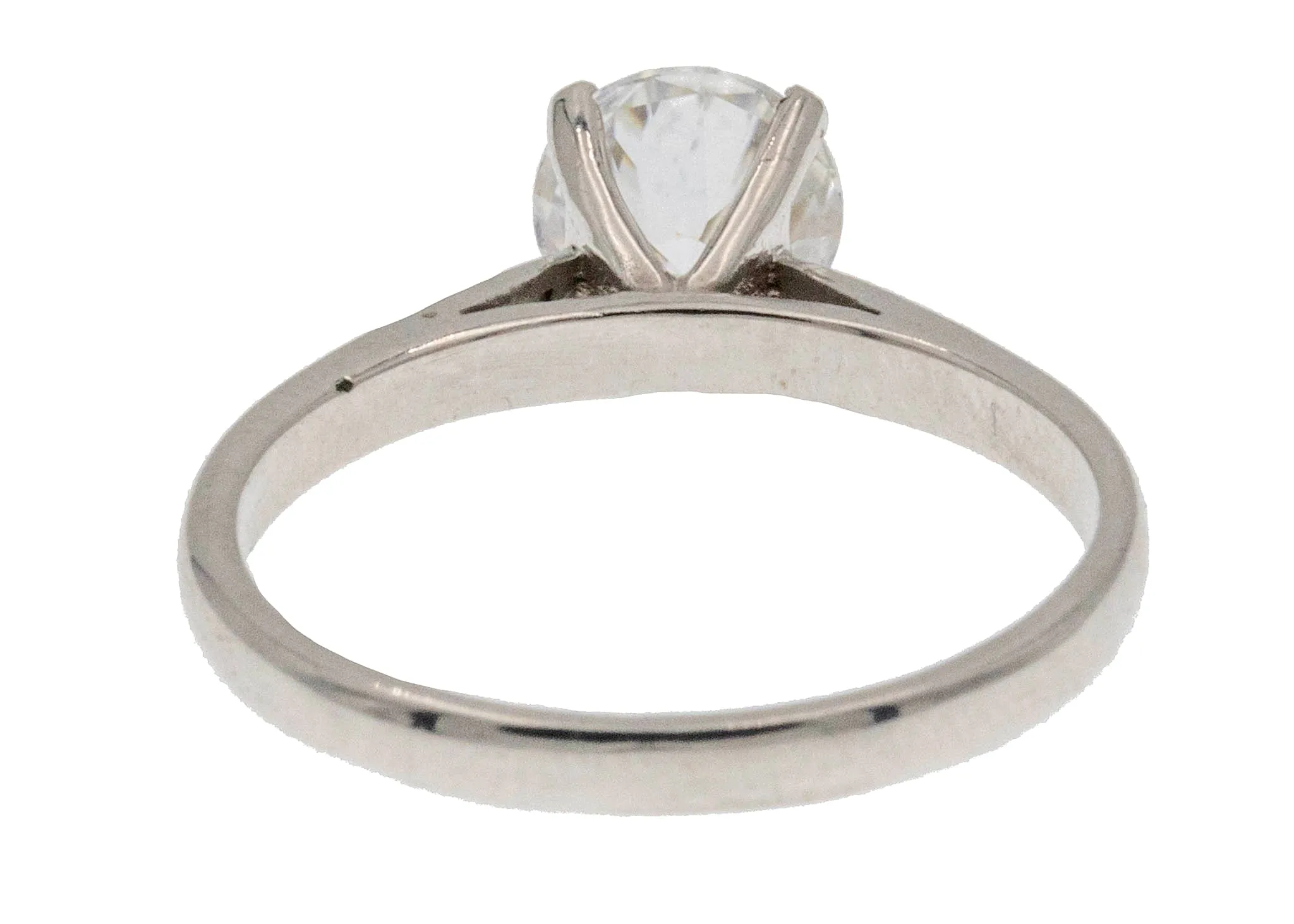 18ct White Gold Cubic Zirconia Ring (1.45ct)