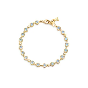 18K Blue Moon Link Bracelet