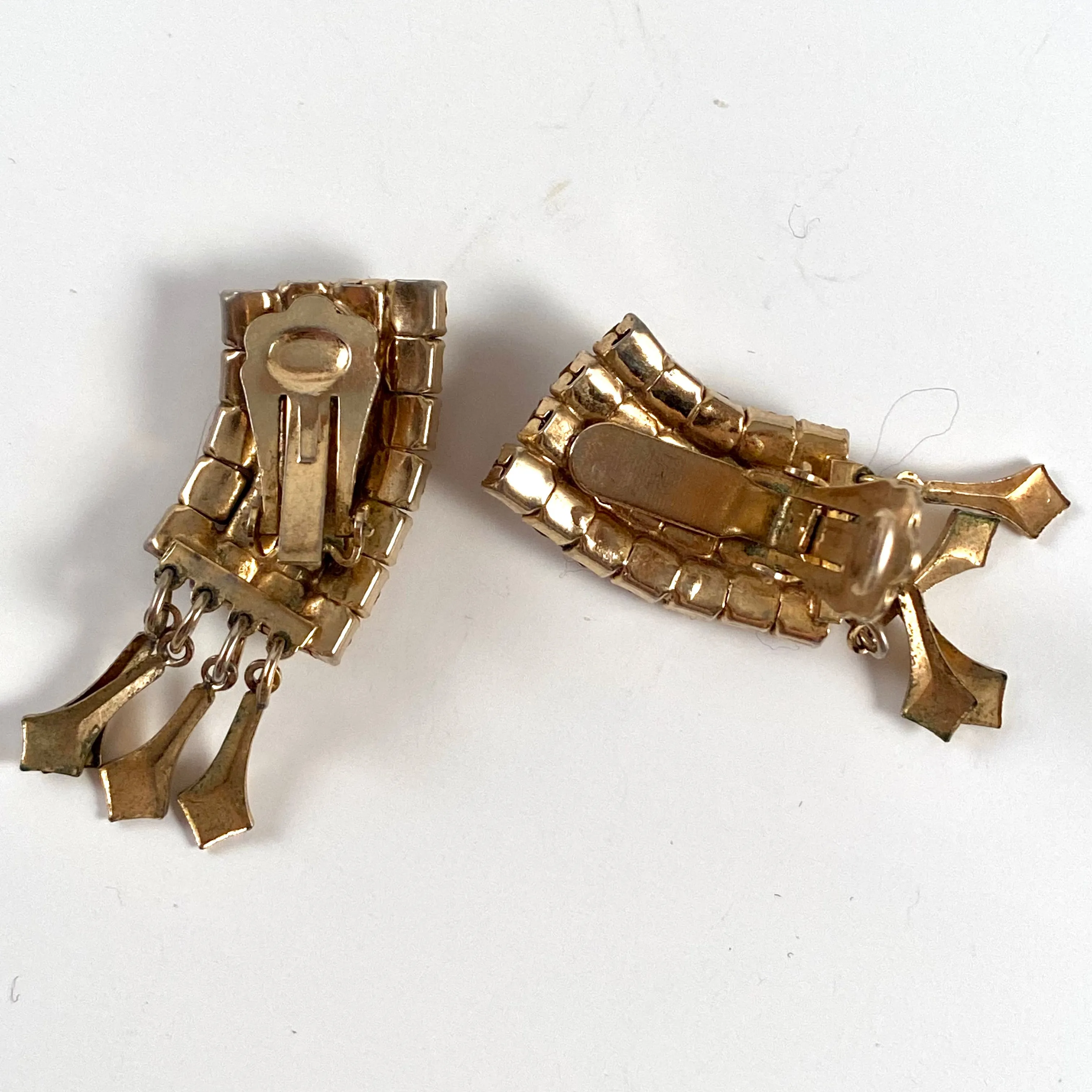 1960s Rhinestone Earrings