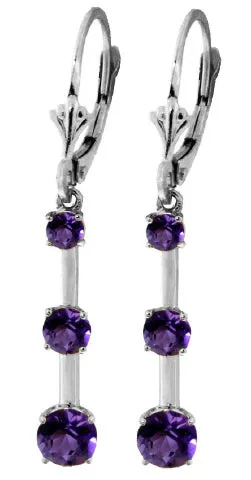 2.5 Carat 14K Generosity Amethyst Earrings