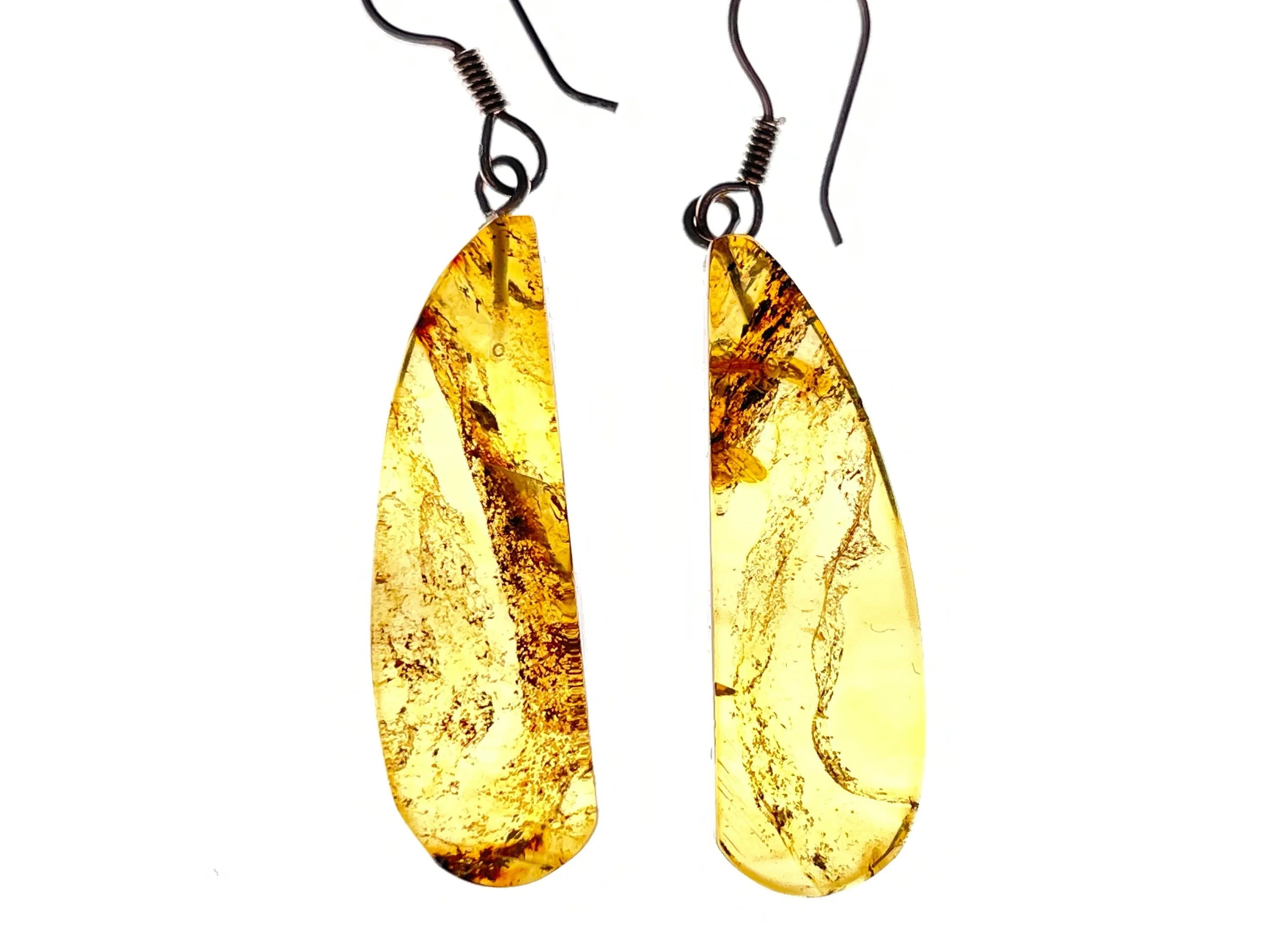 AMBER Crystal Earrings - Statement Earrings, Dangle Earrings, Handmade Jewelry, Healing Crystals and Stones, 50352