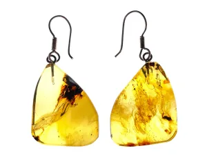 AMBER Crystal Earrings - Statement Earrings, Dangle Earrings, Handmade Jewelry, Healing Crystals and Stones, 50372