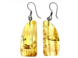 AMBER Crystal Earrings - Statement Earrings, Dangle Earrings, Handmade Jewelry, Healing Crystals and Stones, 50389