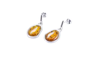 Amber ELEMENTS Drop Earrings