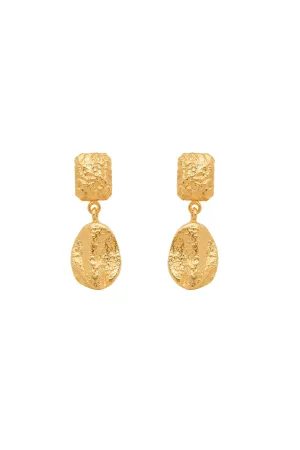 Amber Sceats Cyrell Earrings - Gold