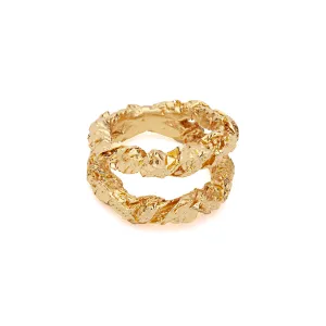 Amber Sceats Monroe Ring in Gold