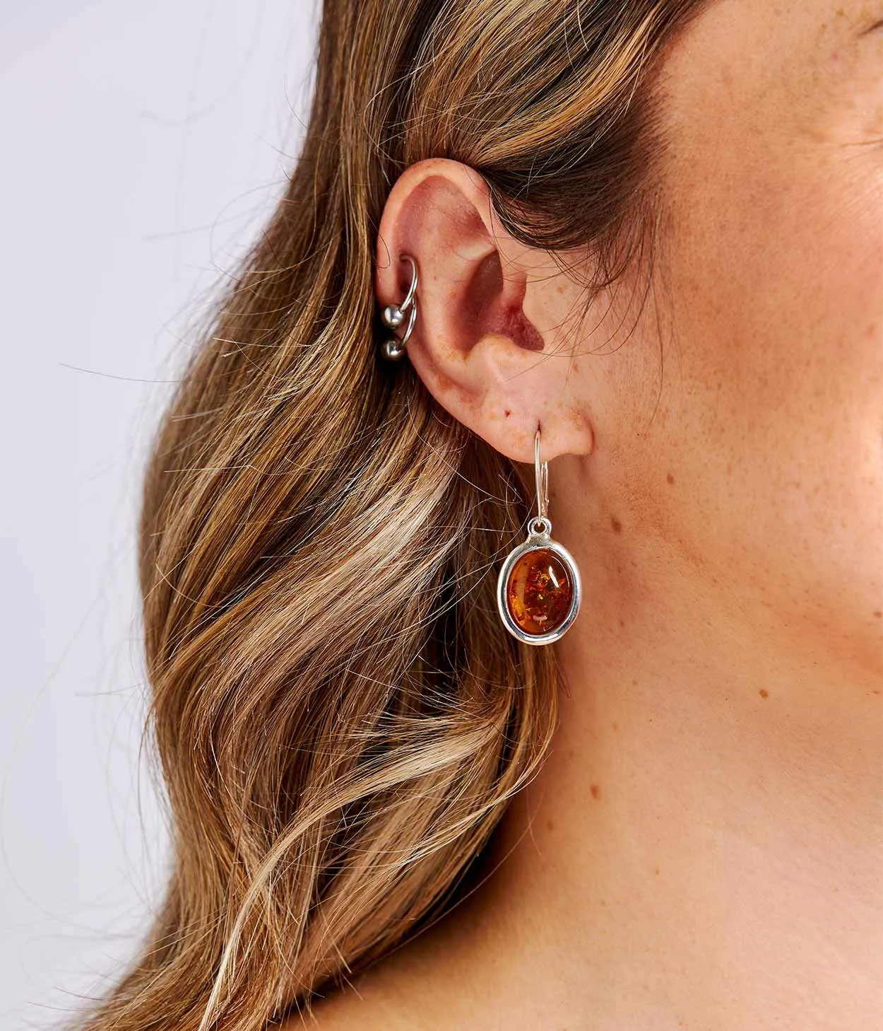 Amber Serenity Earrings