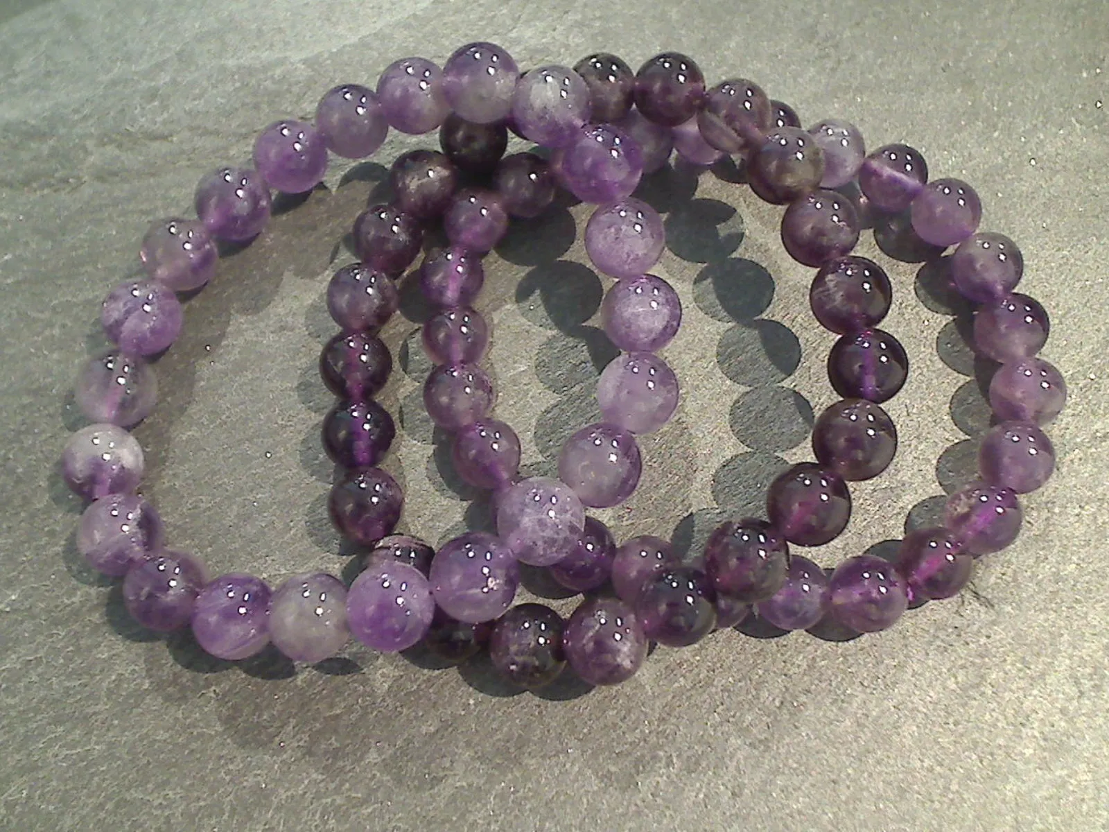 Amethyst 8MM Stretch Bracelet