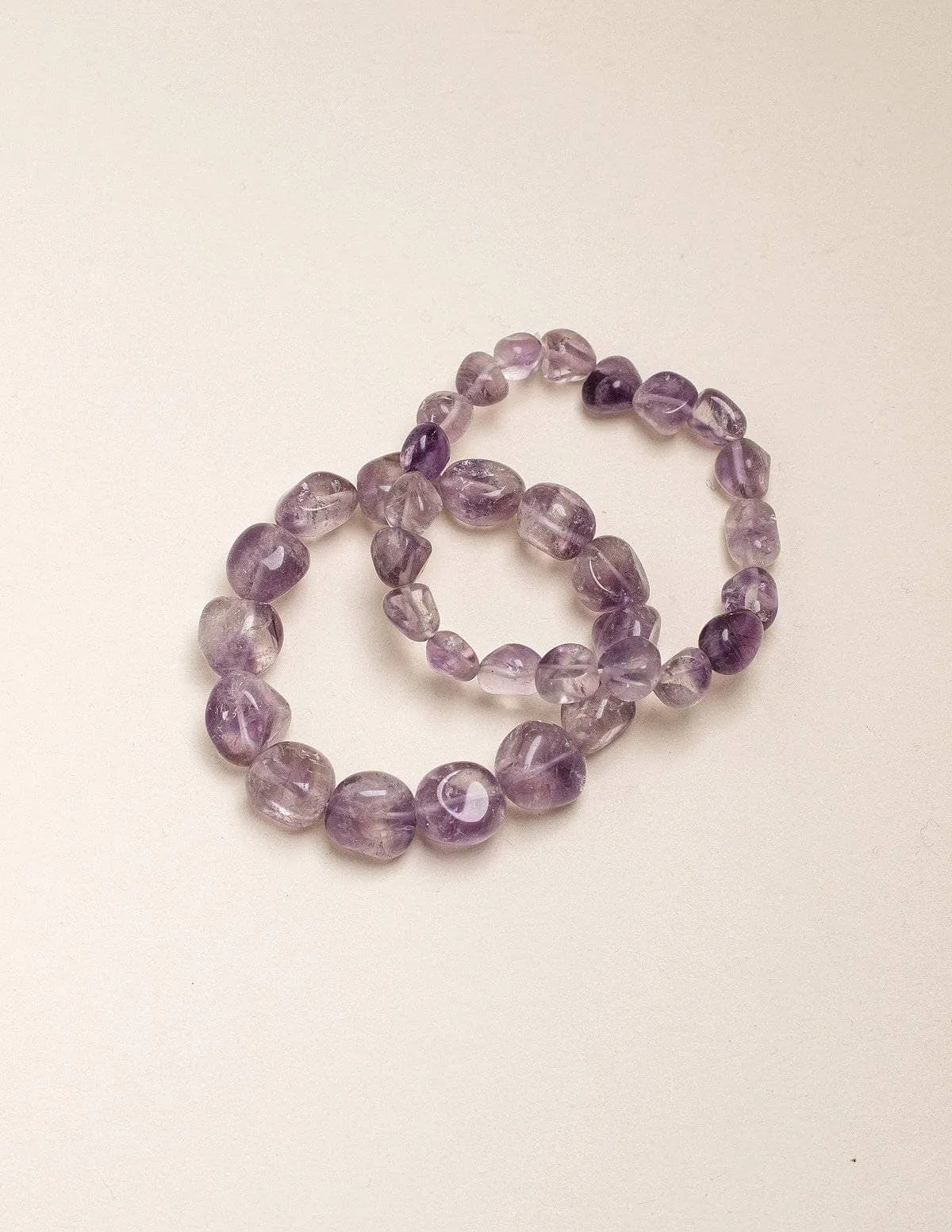 Amethyst Beaded Bracelet