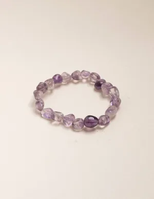 Amethyst Beaded Bracelet