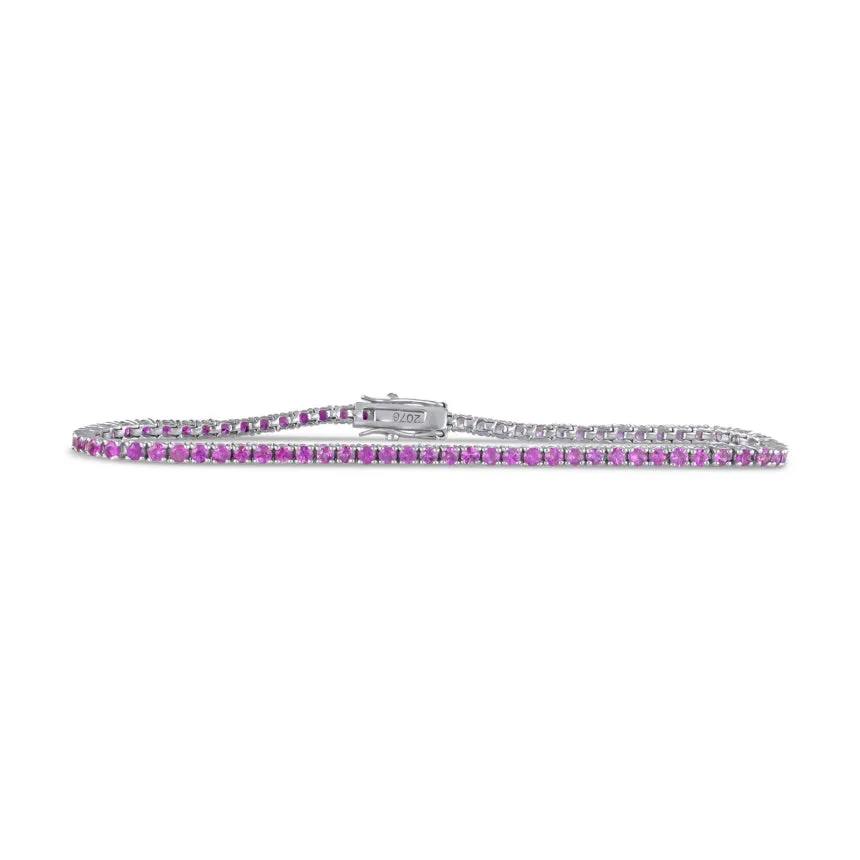 Amethyst Tennis Bracelet