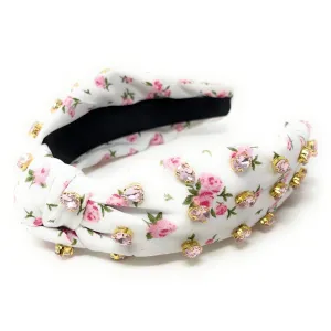 Amia Knot Jeweled Headband