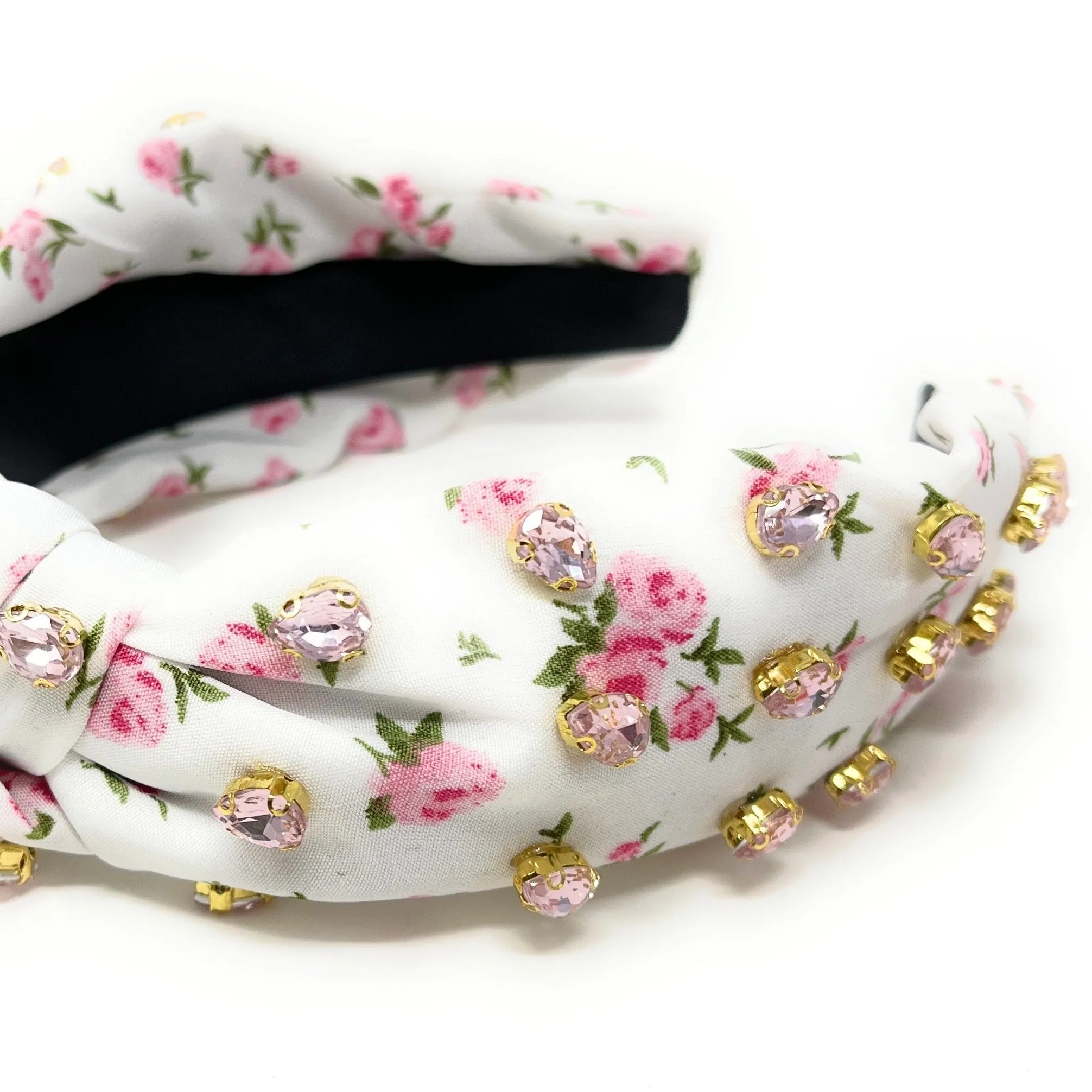 Amia Knot Jeweled Headband