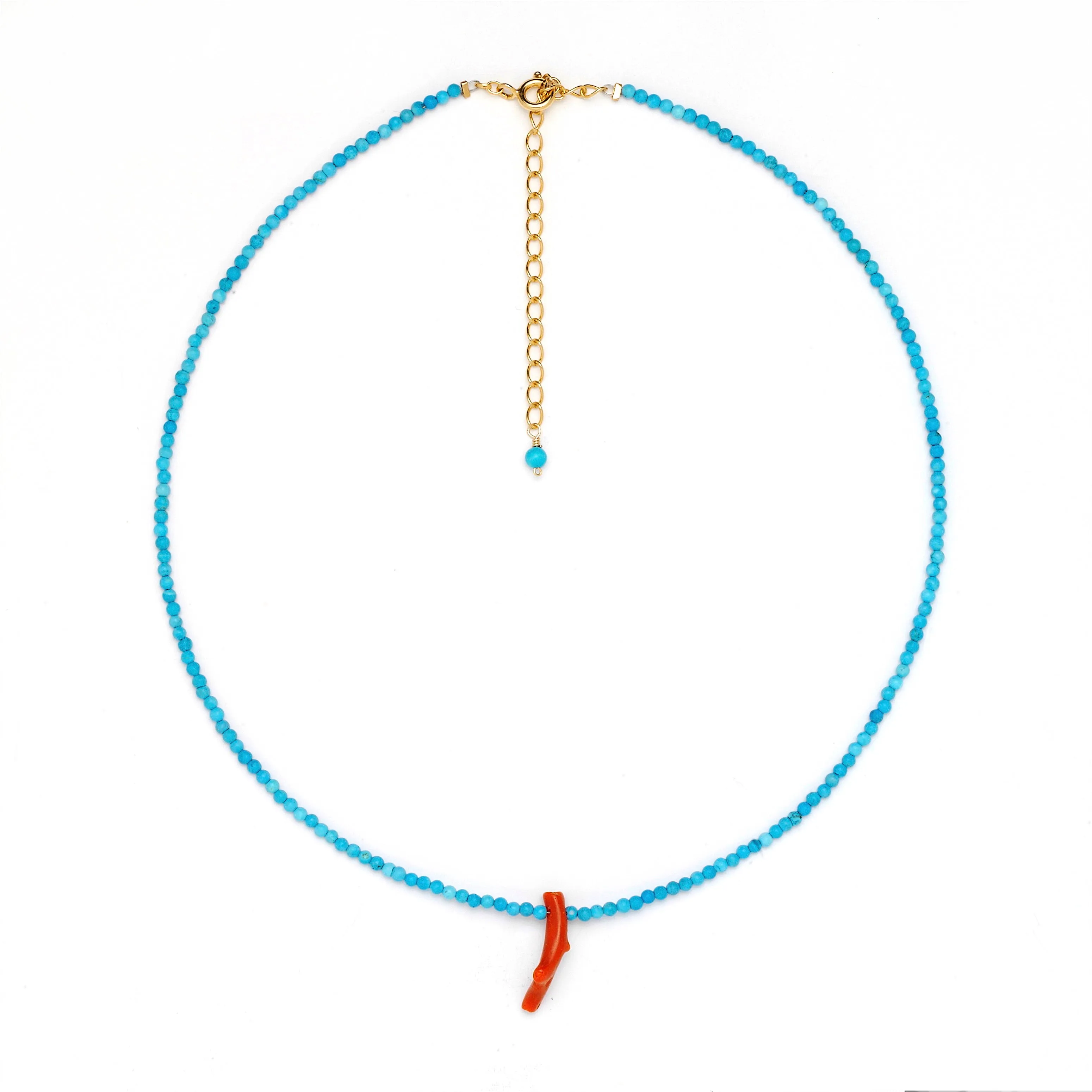 Azul Coral Dagger Choker