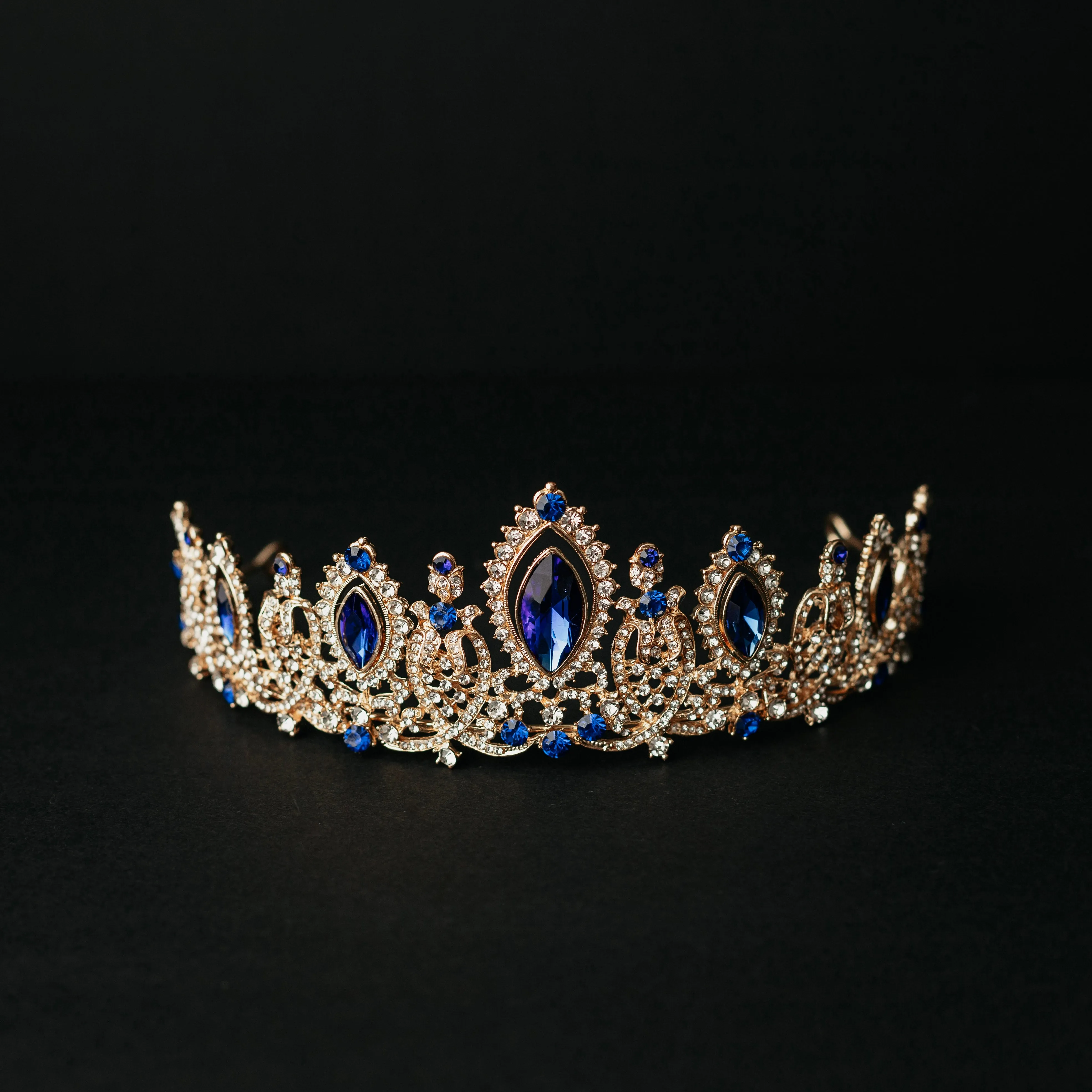 Brianna's Tiara in Blue