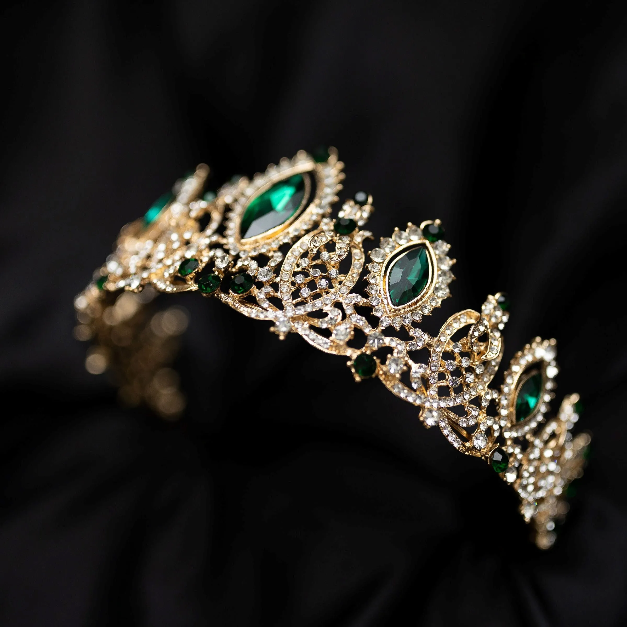 Brianna's Tiara in Green