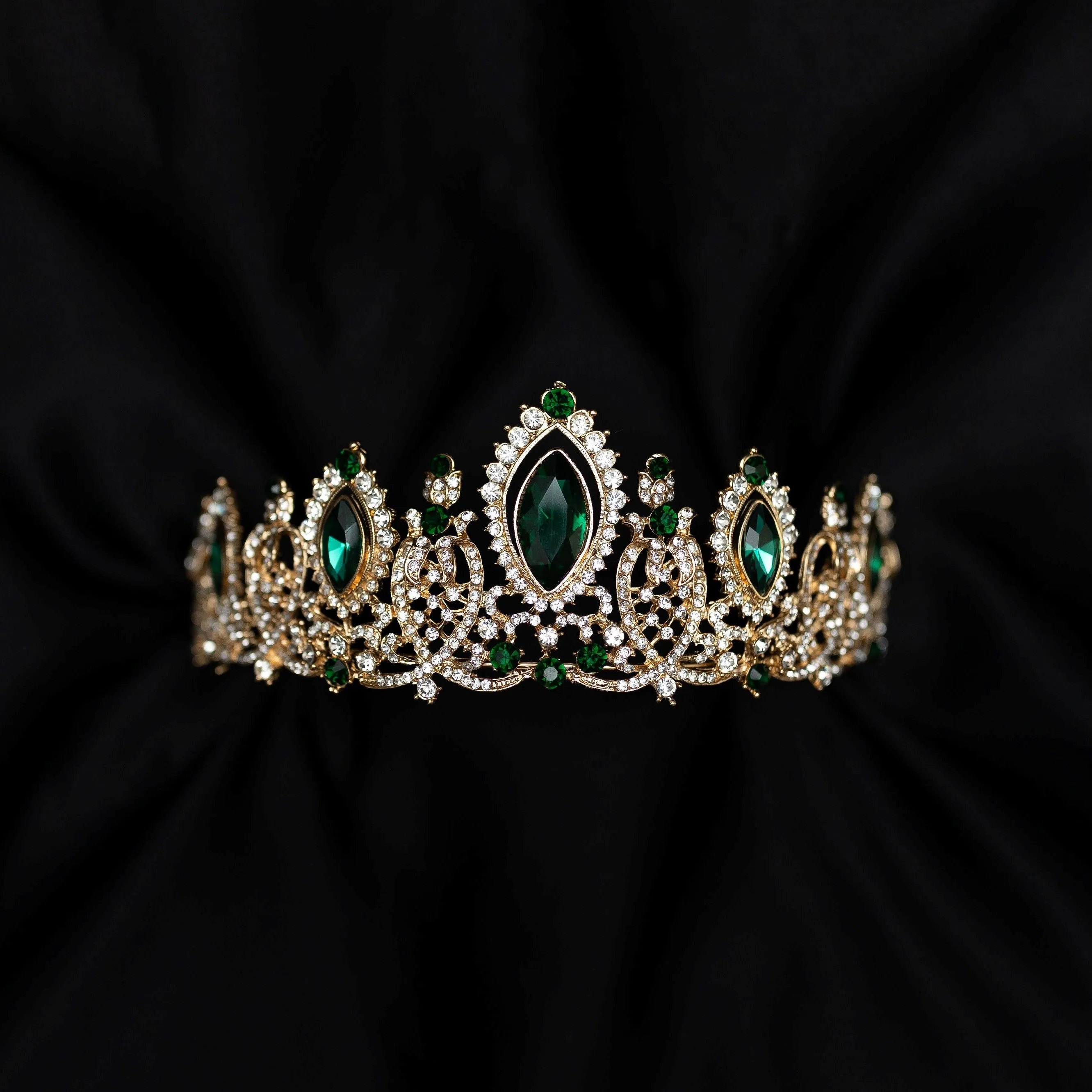 Brianna's Tiara in Green