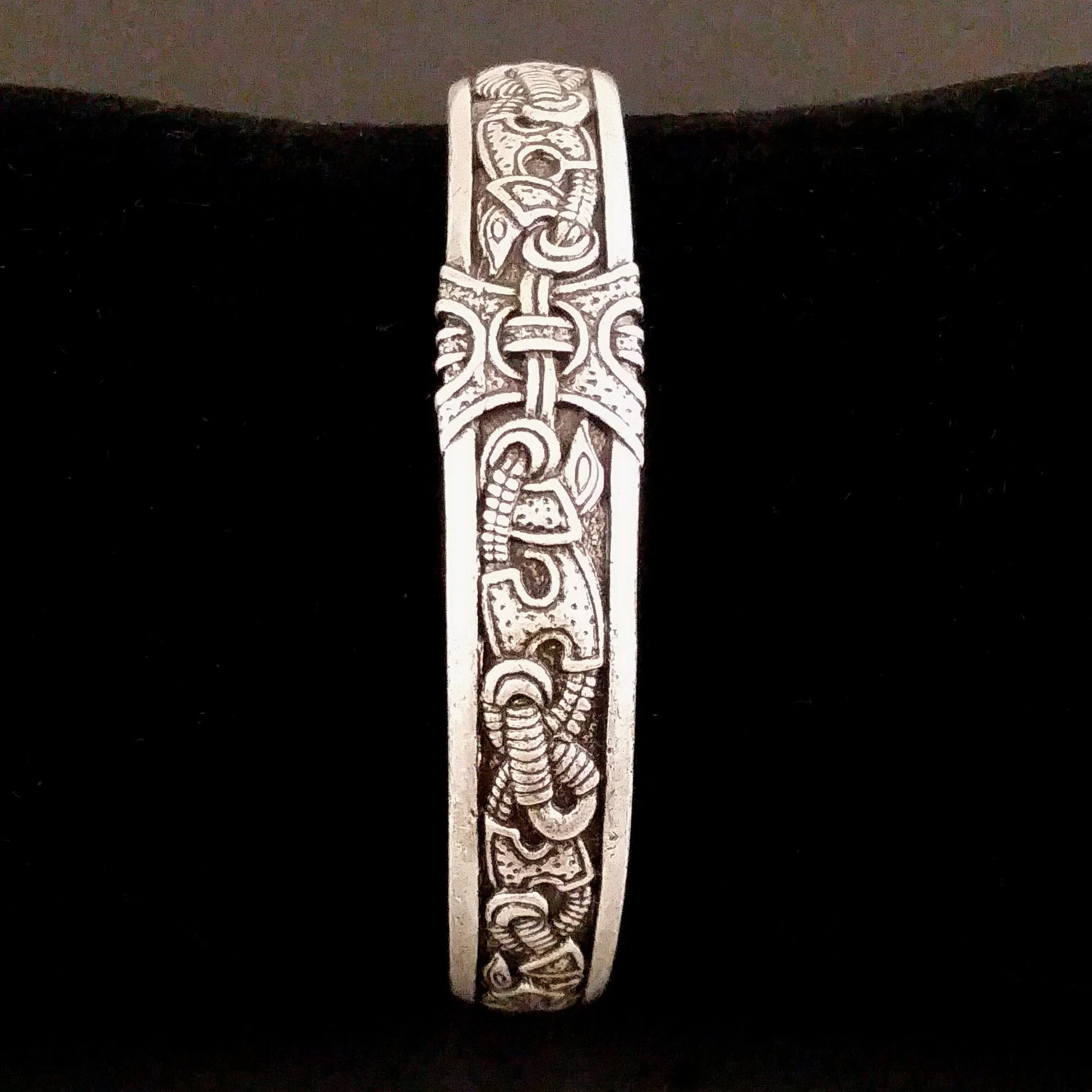 Celtic Bracelet Silver Knot Work Viking