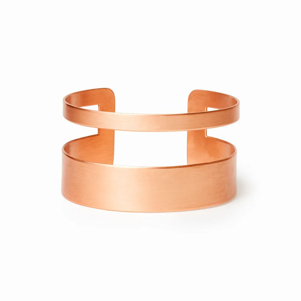 Core Copper Cuff Bracelet