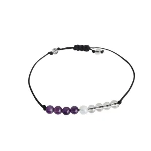 Crown Chakra Nylon Wish Bracelet