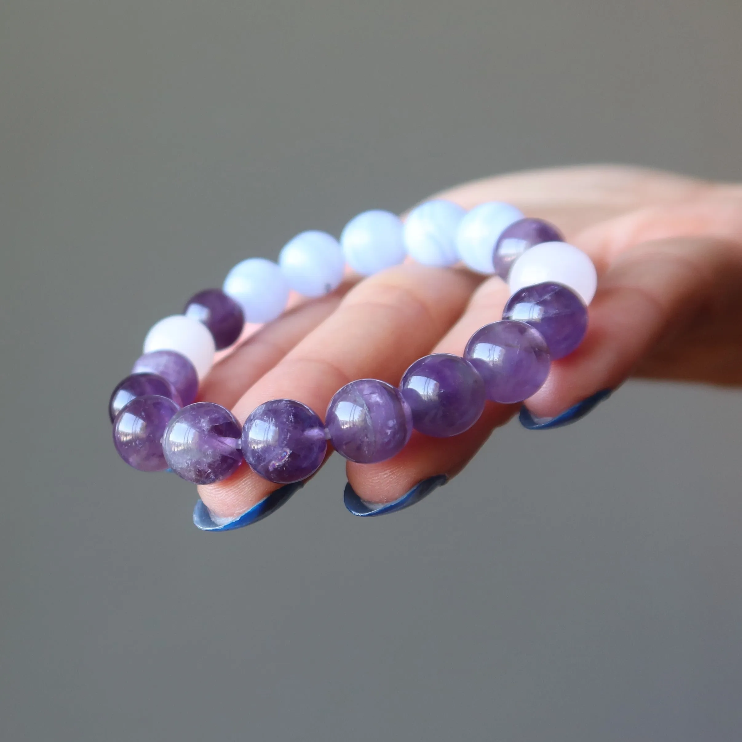 Crystal Sleep Bracelet Amethyst Rose Quartz Agate