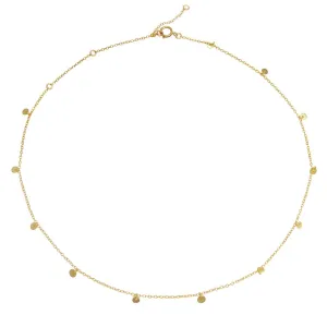 Dainty Coin Chain Choker