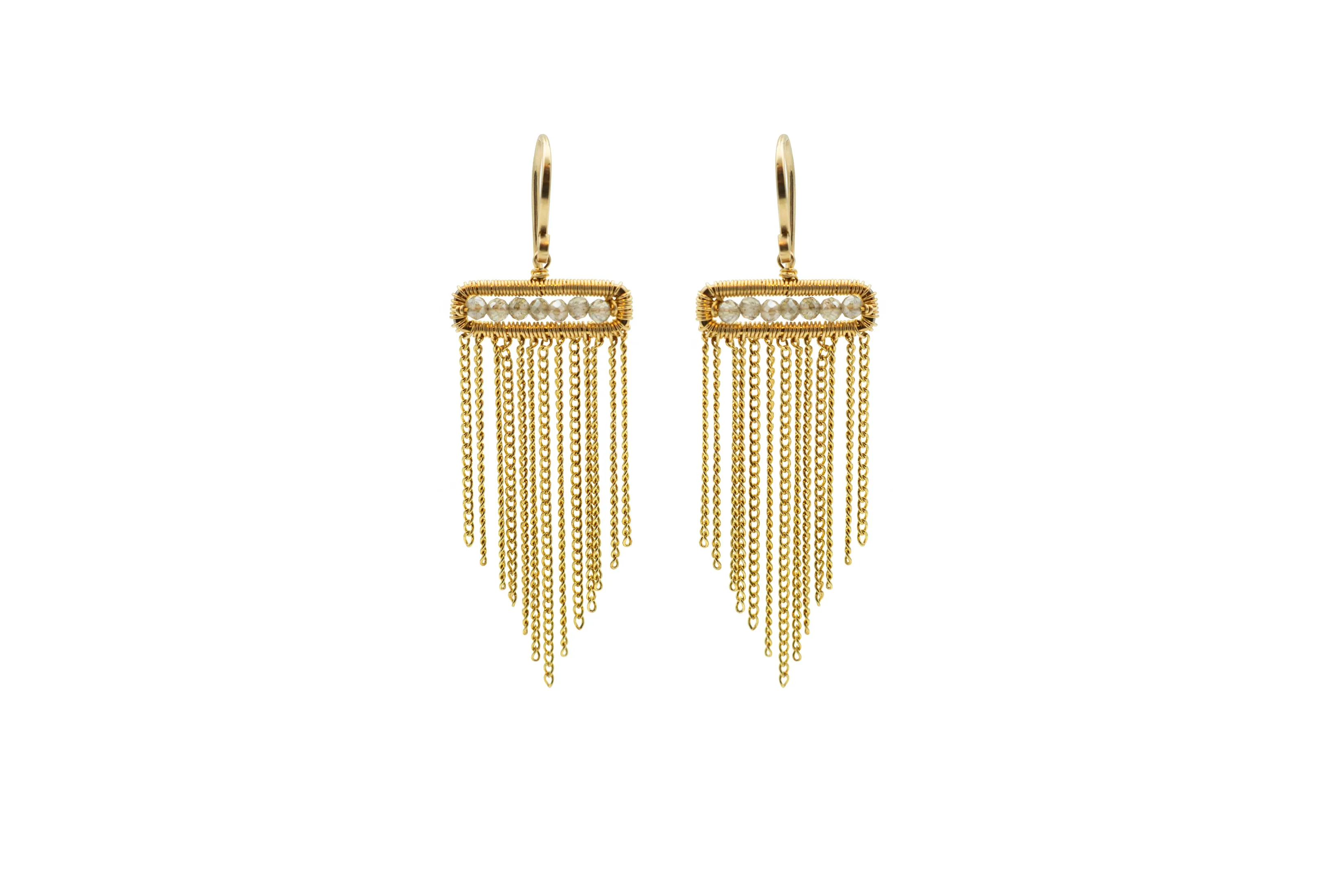 Dana Kellin Moonstone Fringe Earring