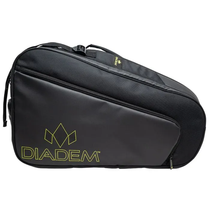 Diadem Tour V3 Pickleball Paddle Bag - Black Yellow