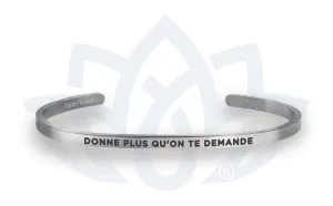 Donne plus qu'on te demande: InnerVoice Bracelet