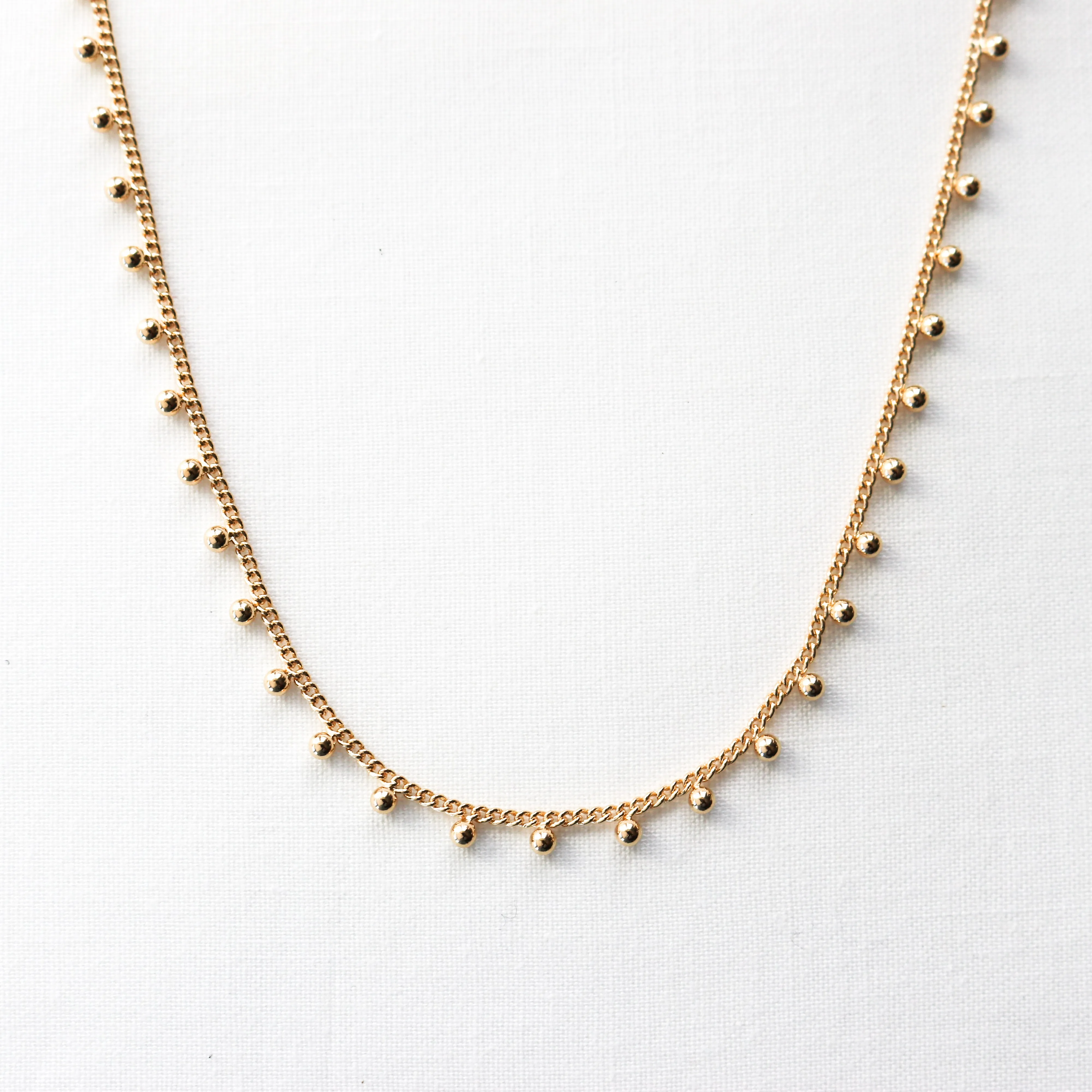 Dot Chain Choker