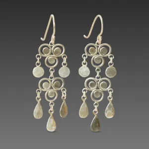 Double Filigree Chandelier Earrings