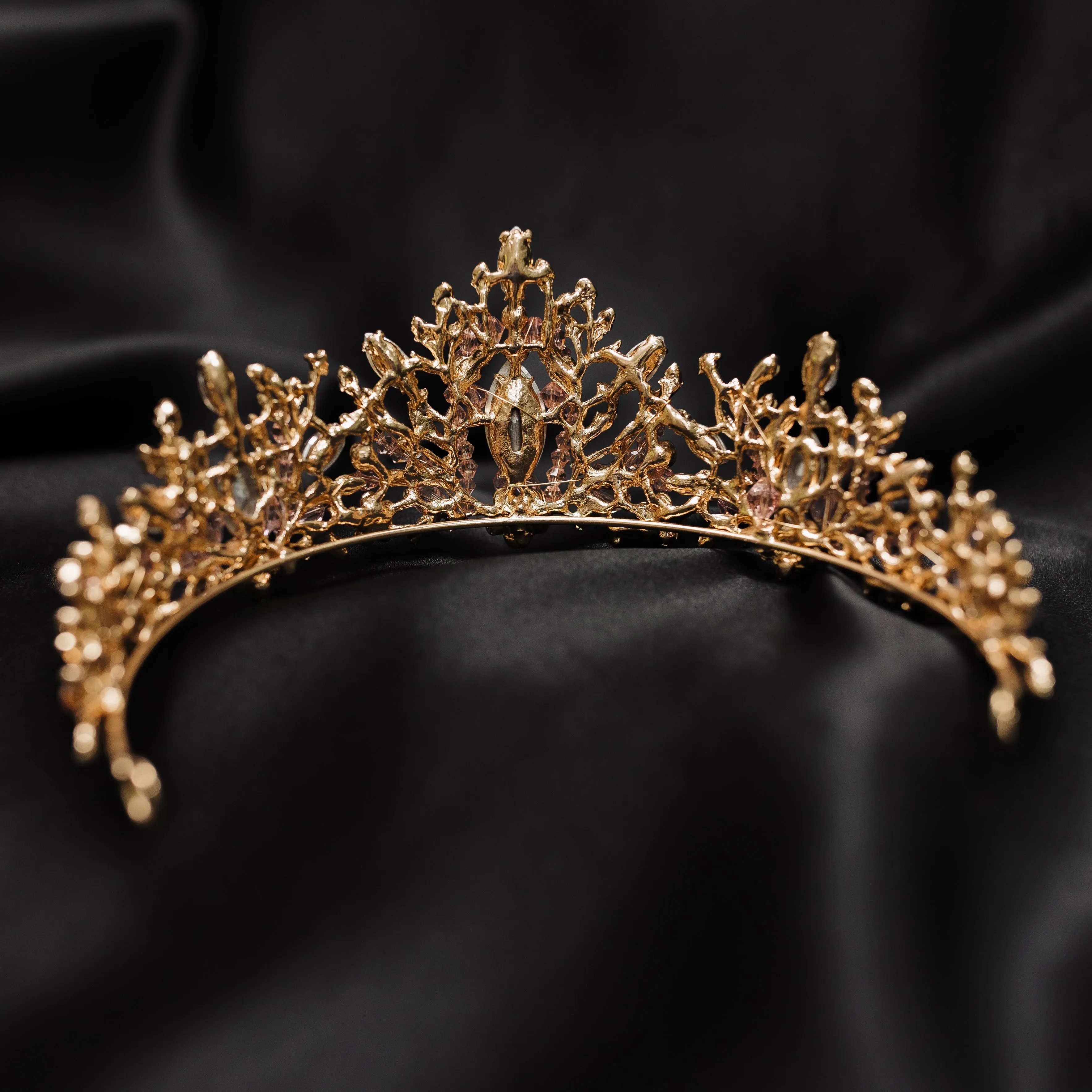 Felicity’s Tiara in Peach