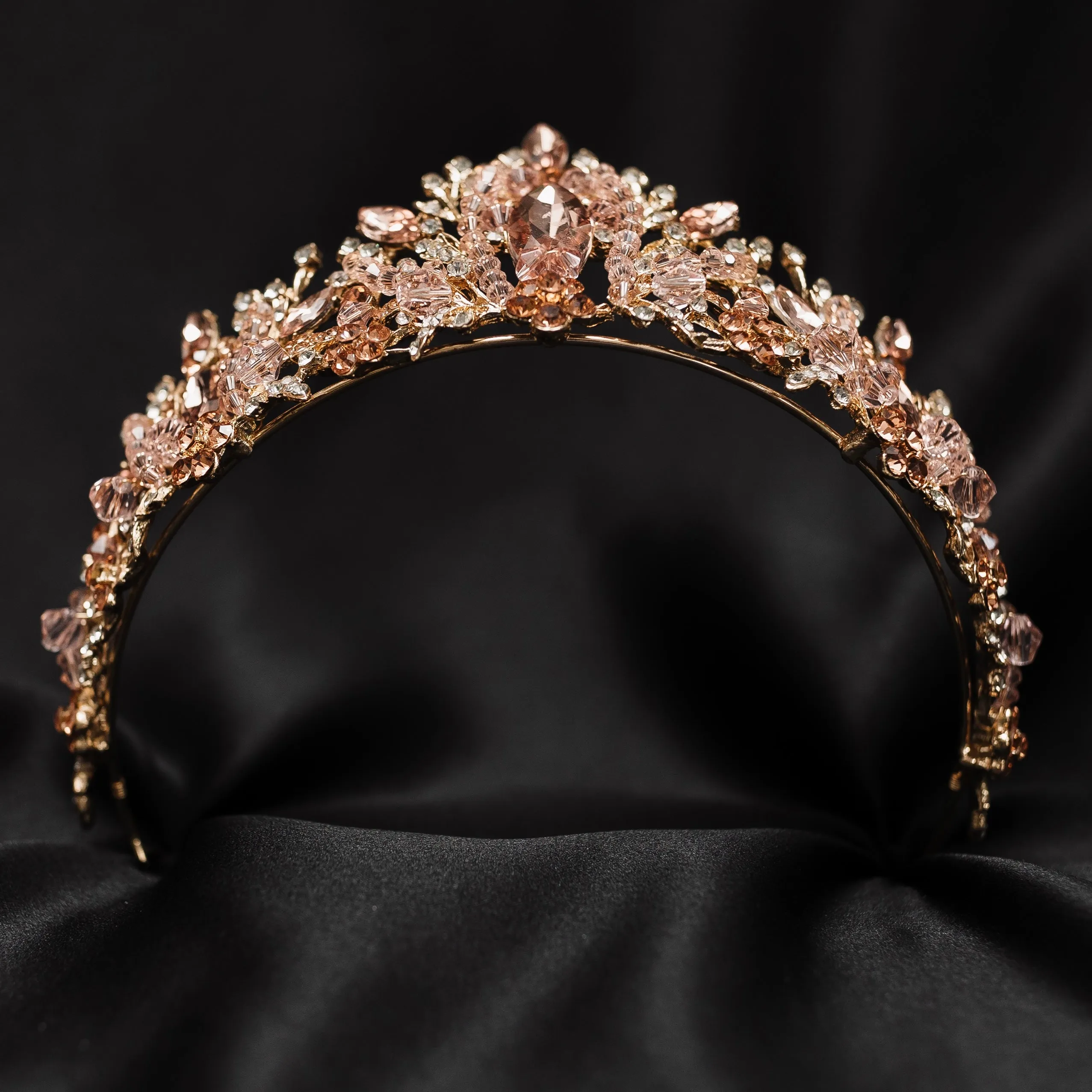 Felicity’s Tiara in Peach