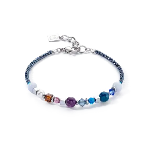 Festive Spheres bracelet silver-royal