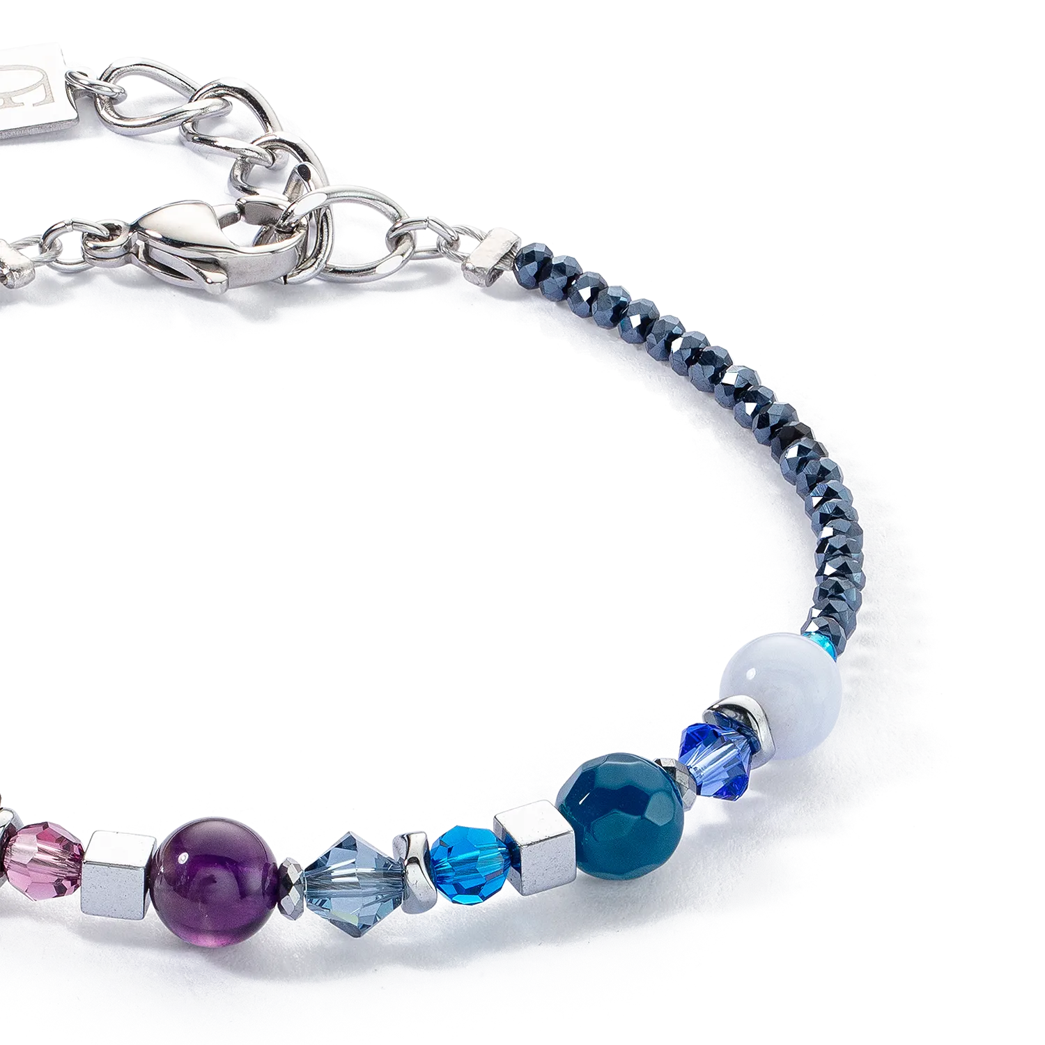 Festive Spheres bracelet silver-royal