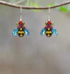 Firefly Jewelry Queen Bee Collection Earrings-E337MC