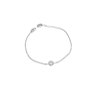 Flower Cubic Zirconia Bracelet