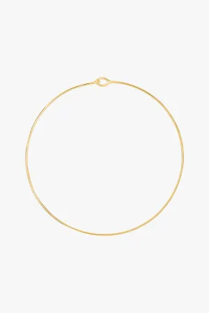 Golden Hour Choker Gold Plated