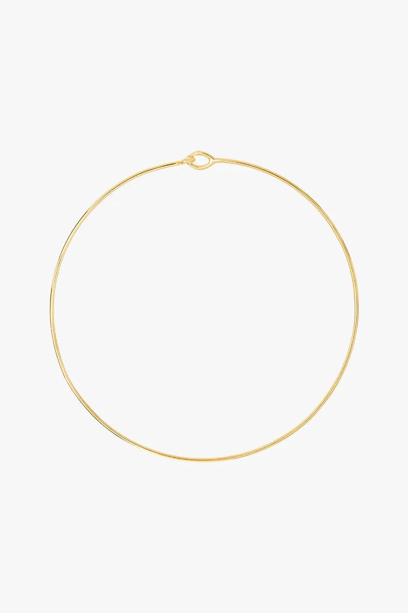 Golden Hour Choker Gold Plated