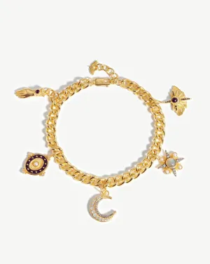 Harris Reed Pearl Symbols of Change Bracelet | 18ct Gold Plated/Pearl