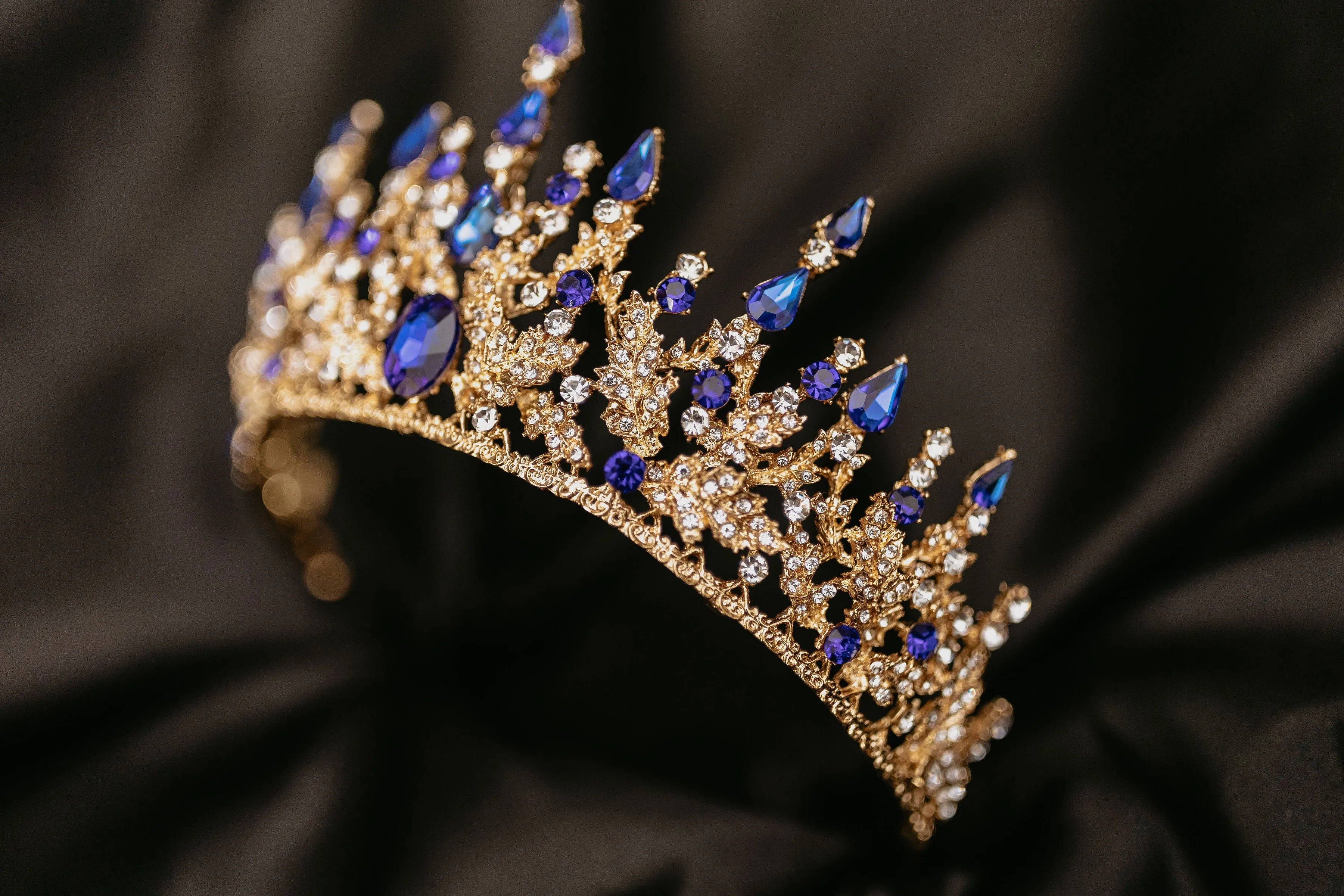 Helena's Tiara in Blue