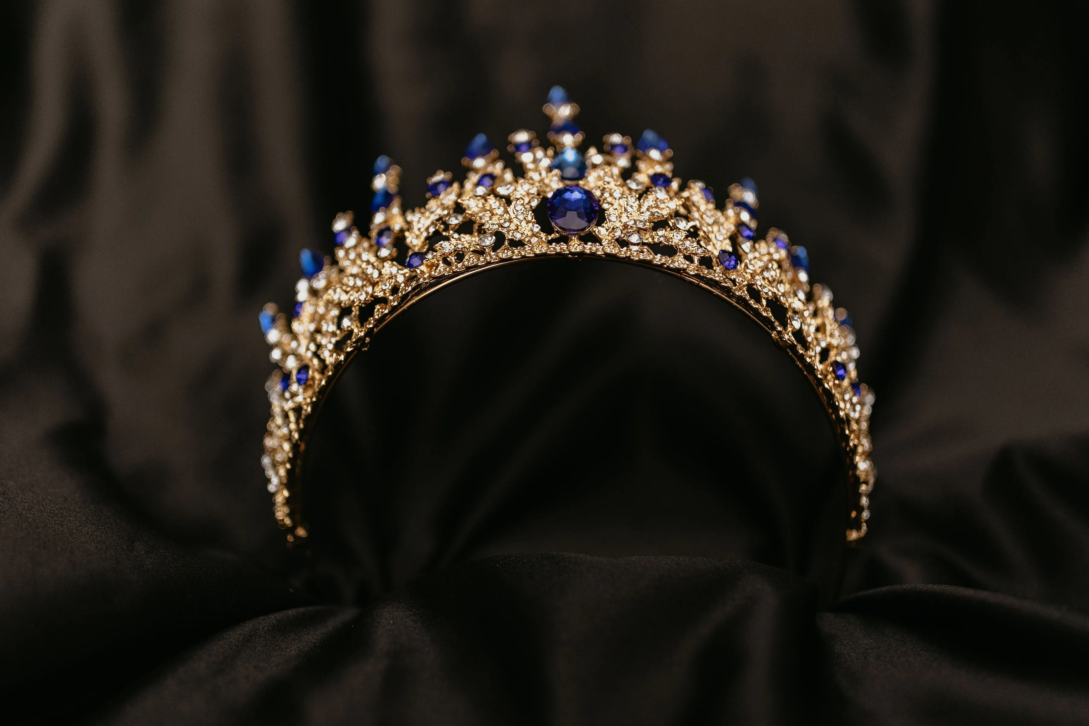 Helena's Tiara in Blue