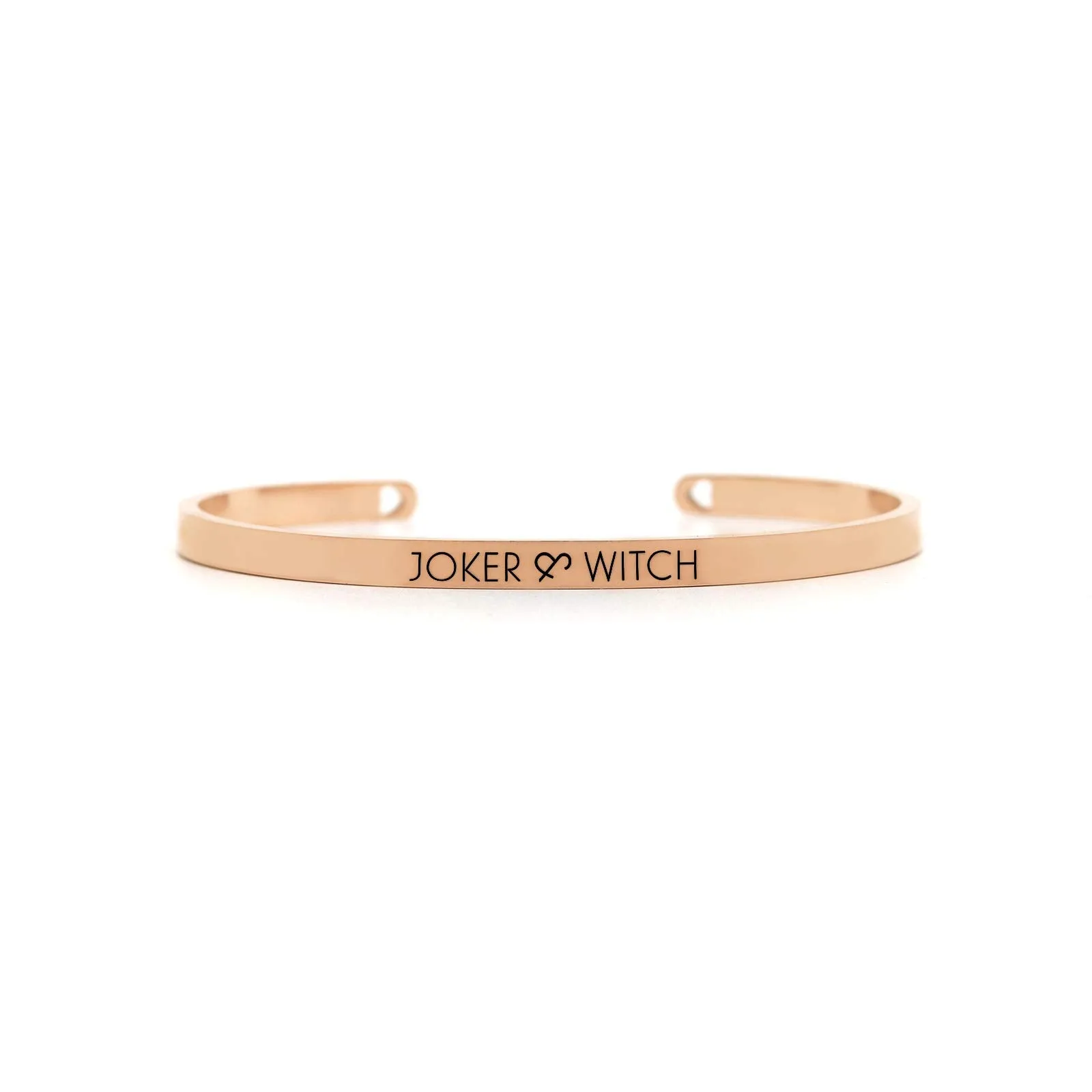 Joker & Witch Kaila White Dial Rosegold Watch Bracelet Gift Set for Women