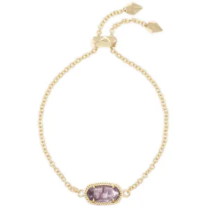 Kendra Scott Elaina Bracelet in Gold with Purple Amethyst