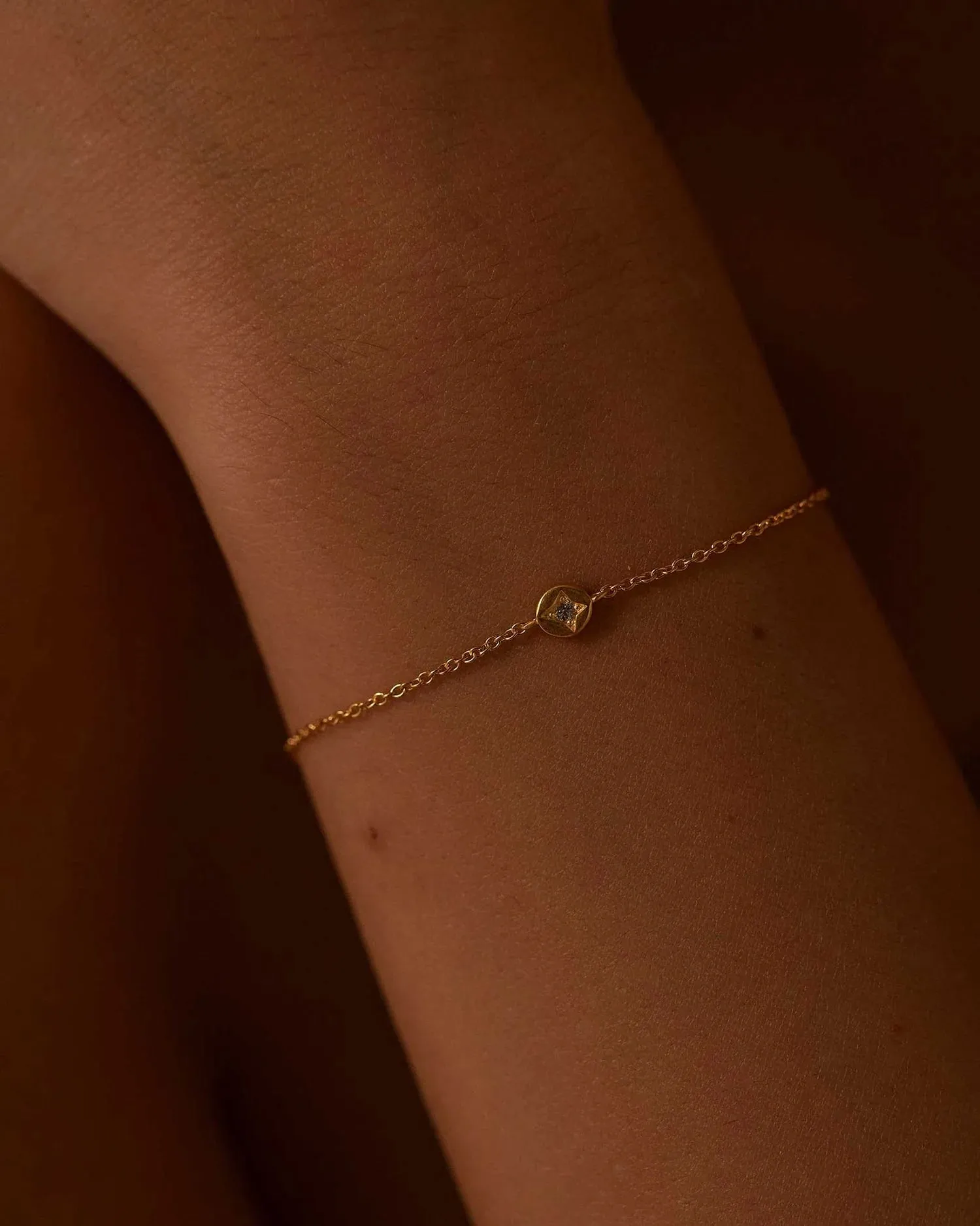 Kirstin Ash Luna Bracelet, Gold