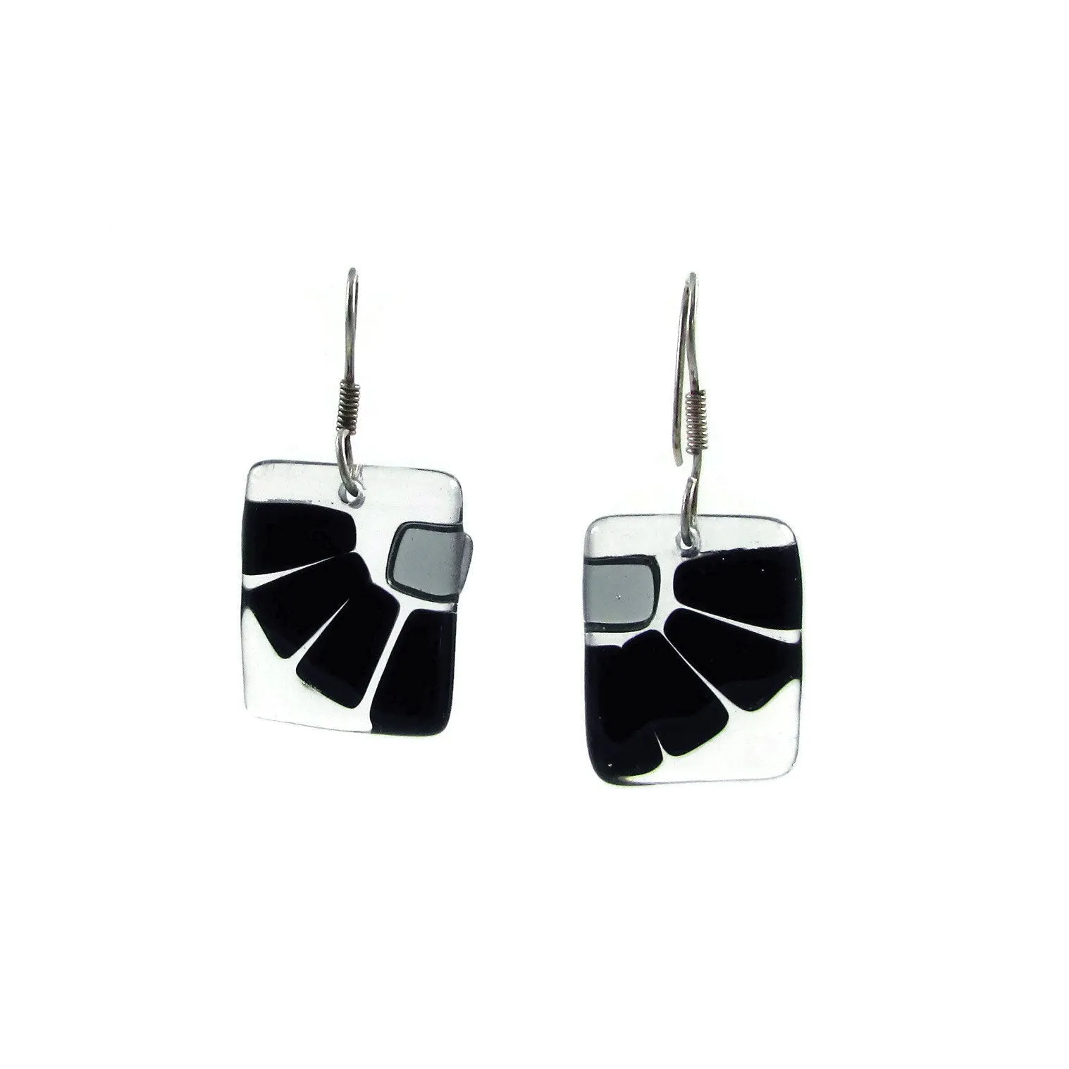 LAMA Glass Earrings - Green