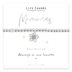 Life Charms Always In Our Hearts Bracelet