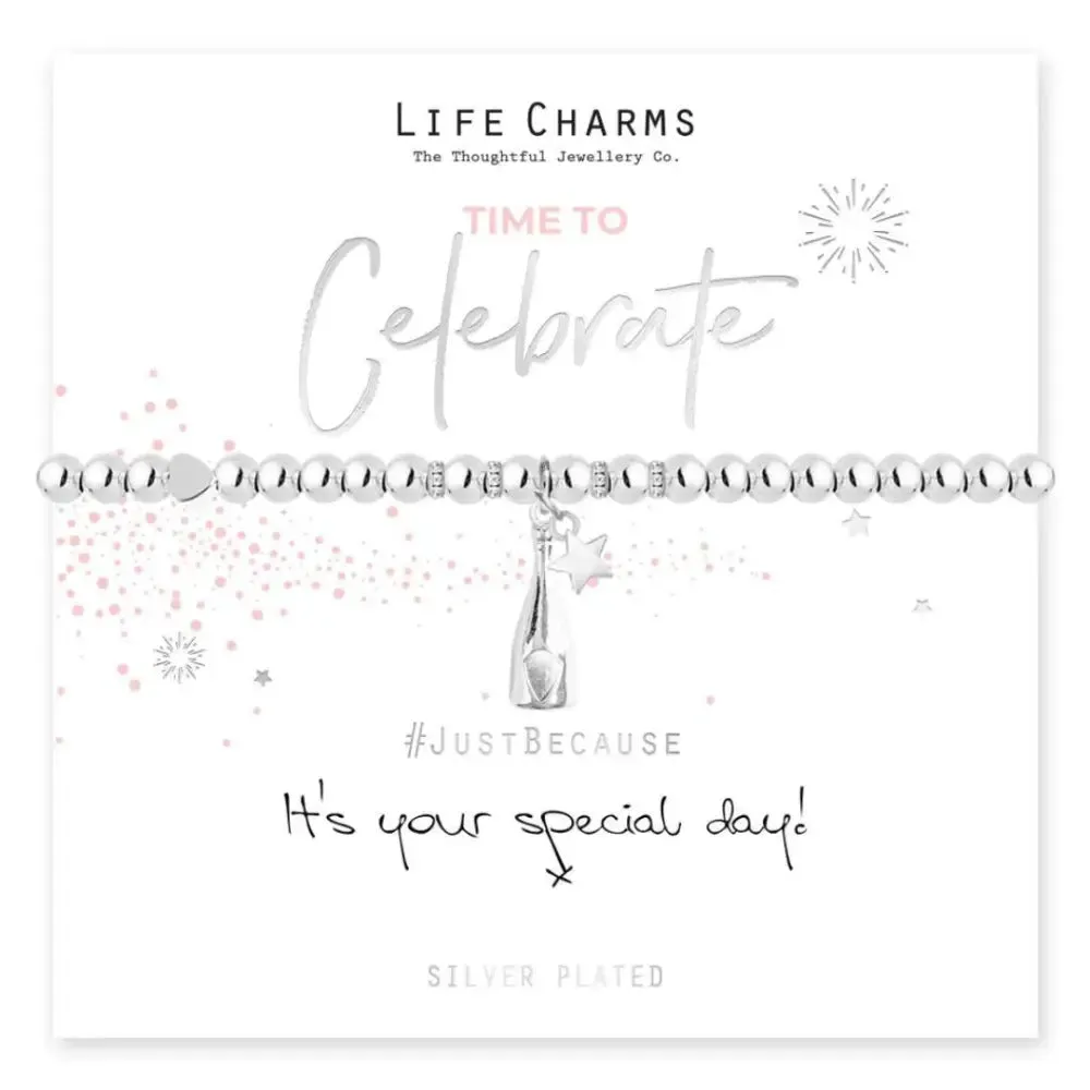 Life Charms Time To Celebrate Bracelet