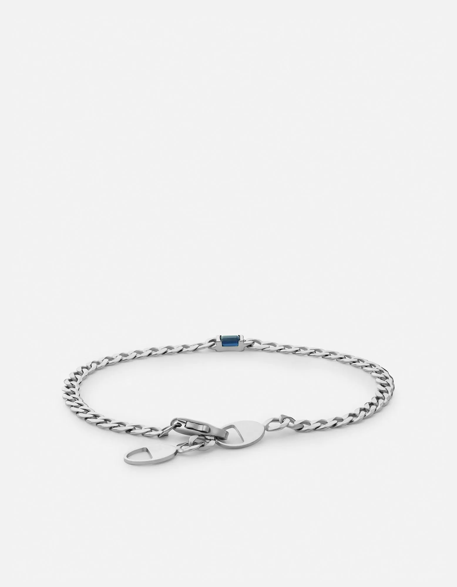 Lyra Topaz Chain Bracelet, Sterling Silver