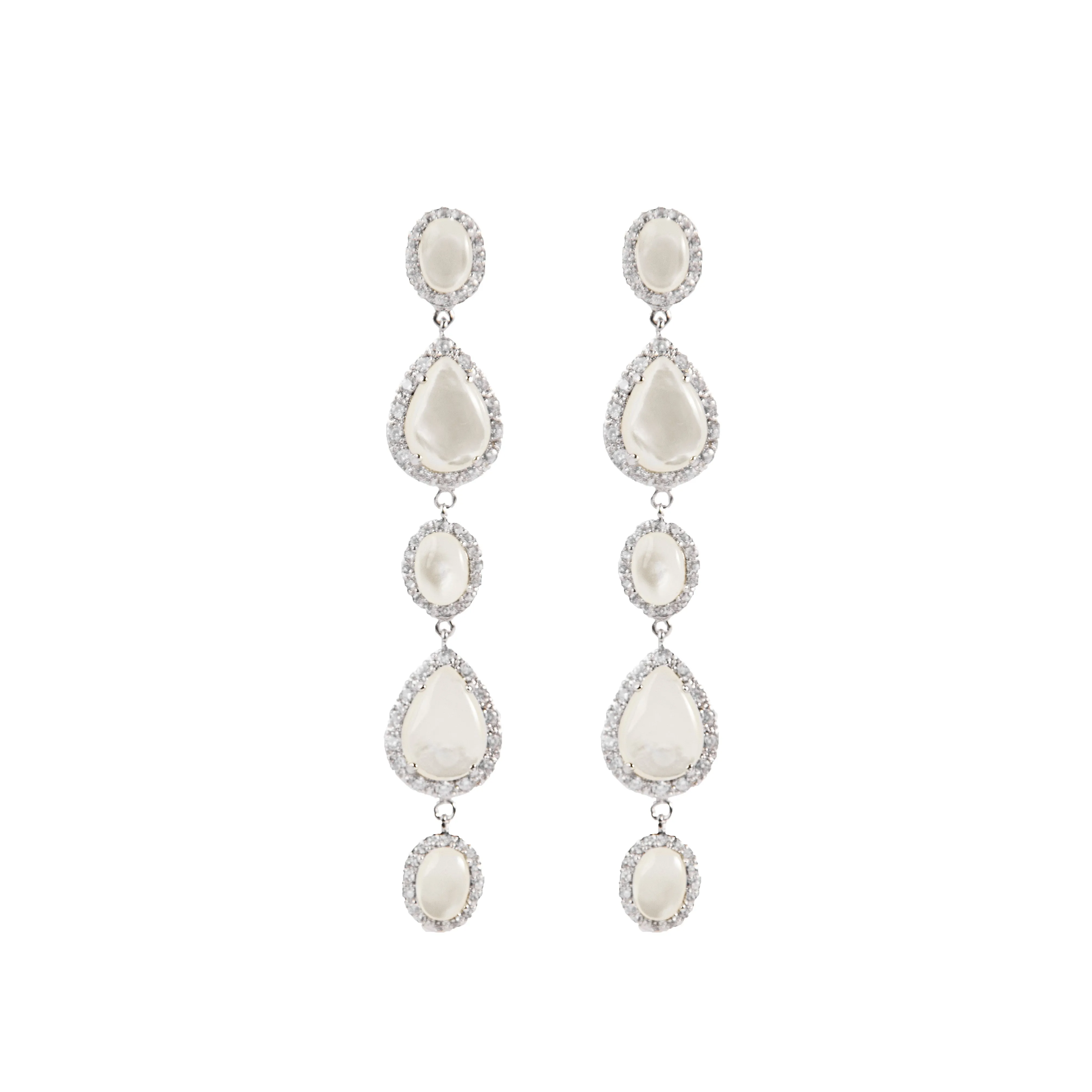 Mae Chandelier earrings